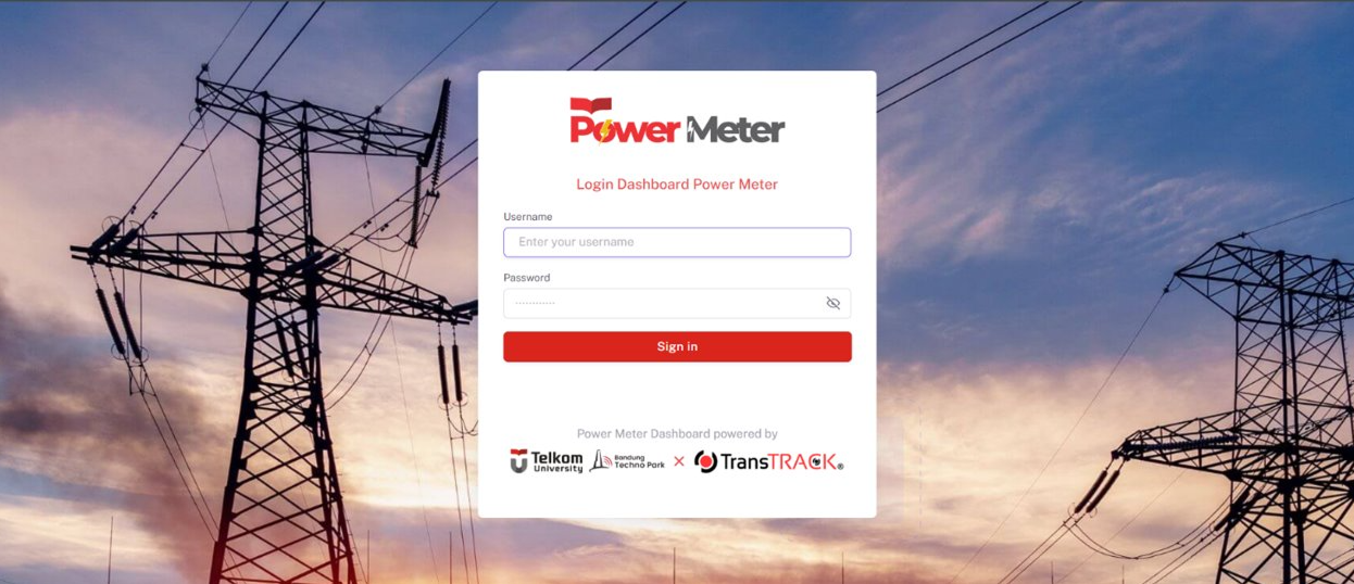 SaaS Login Page UI